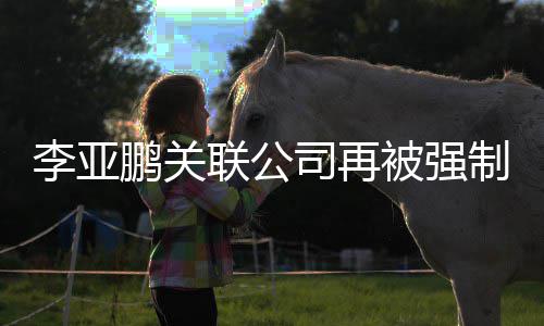 被强行5鹏关制执 总金额李亚联公余元3万万超5司再