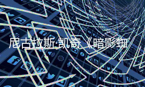 报 侠新海蜘蛛剧集经典尼古拉斯电影奇·凯黑色暗影风格