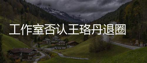 本去想得认王退圈美工作珞丹 调读剧侃室否