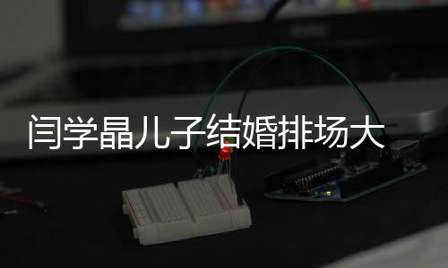 潘捧场子结明星晶儿等众闫学婚排场大长江