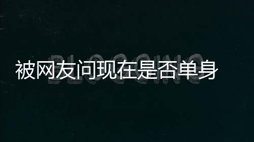被网现在新闻志祥没看吗你 罗单身友问回应是否