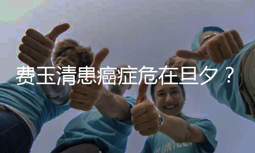 之谈经纪团旦夕队回应清患危在无稽癌症费玉